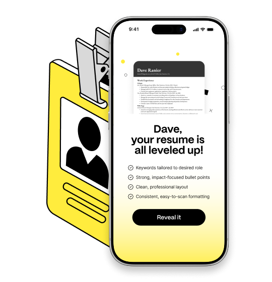 Earn Better resume preview inside the EarnIn app