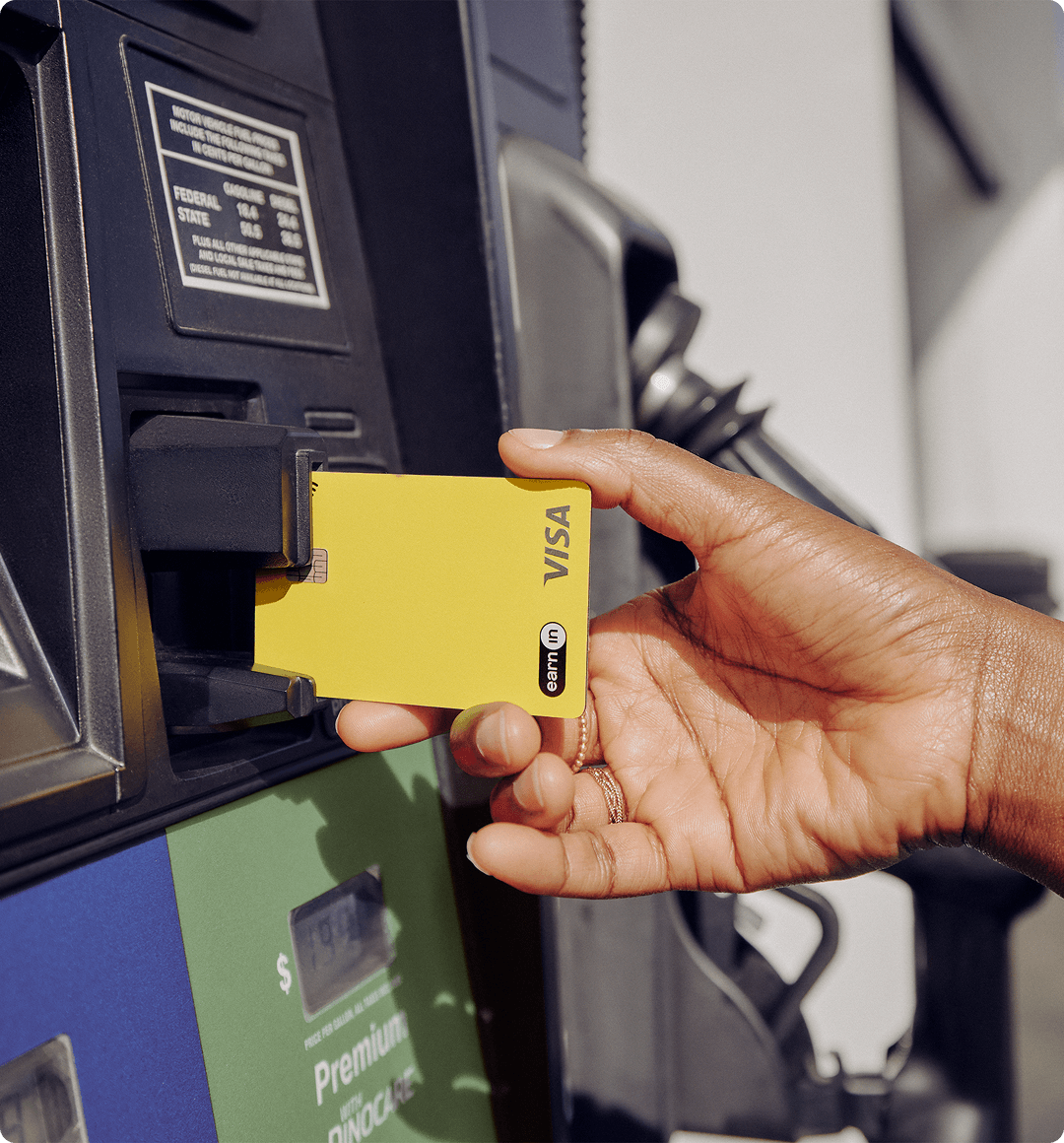 Paying with EarnIn Card