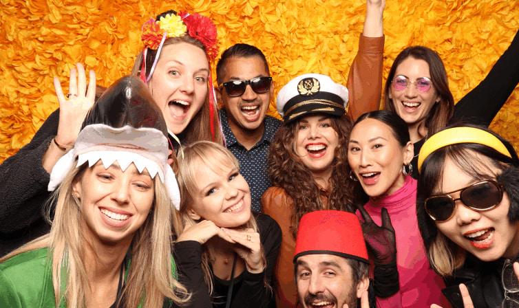 EarnIn team members celebrating together